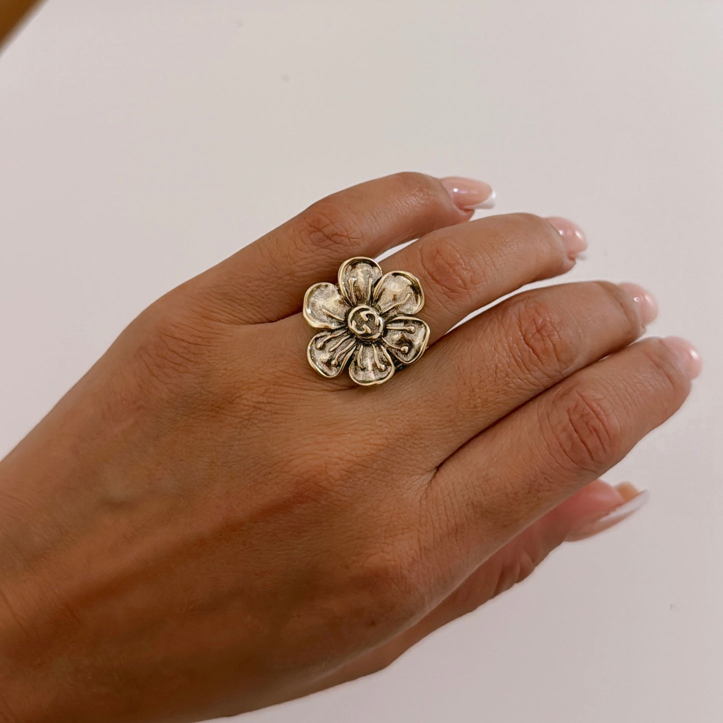 G vintage ring - MARO JEWELRY