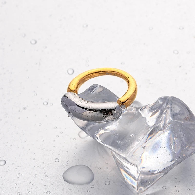 Mixed two tone ring