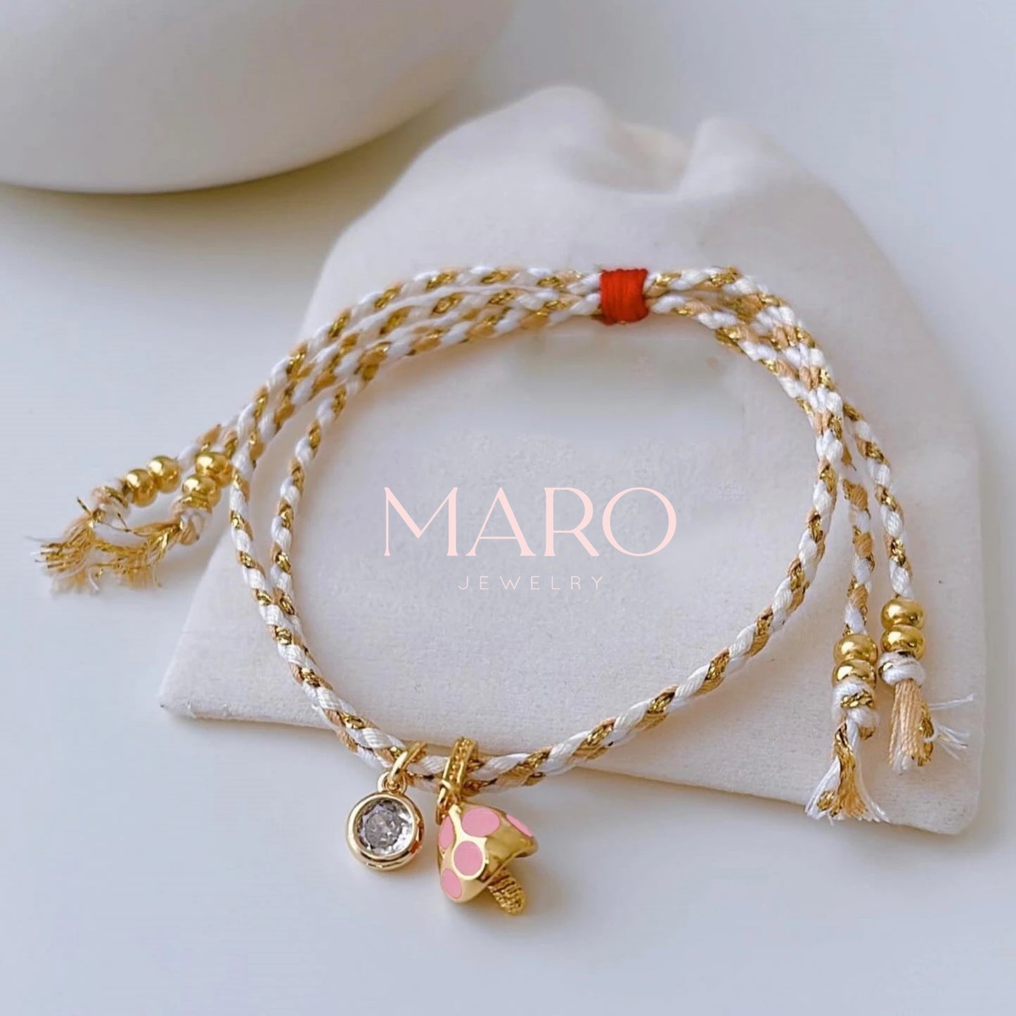 Mushroom bracelet