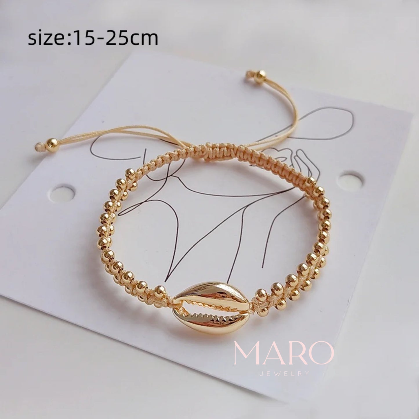 Puka shell bracelet