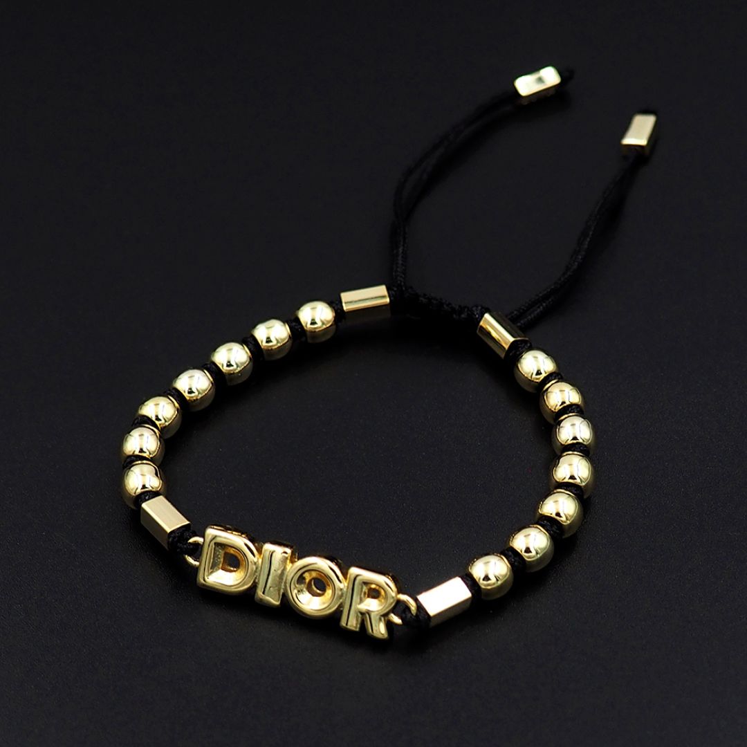 D gold & Black bracelet