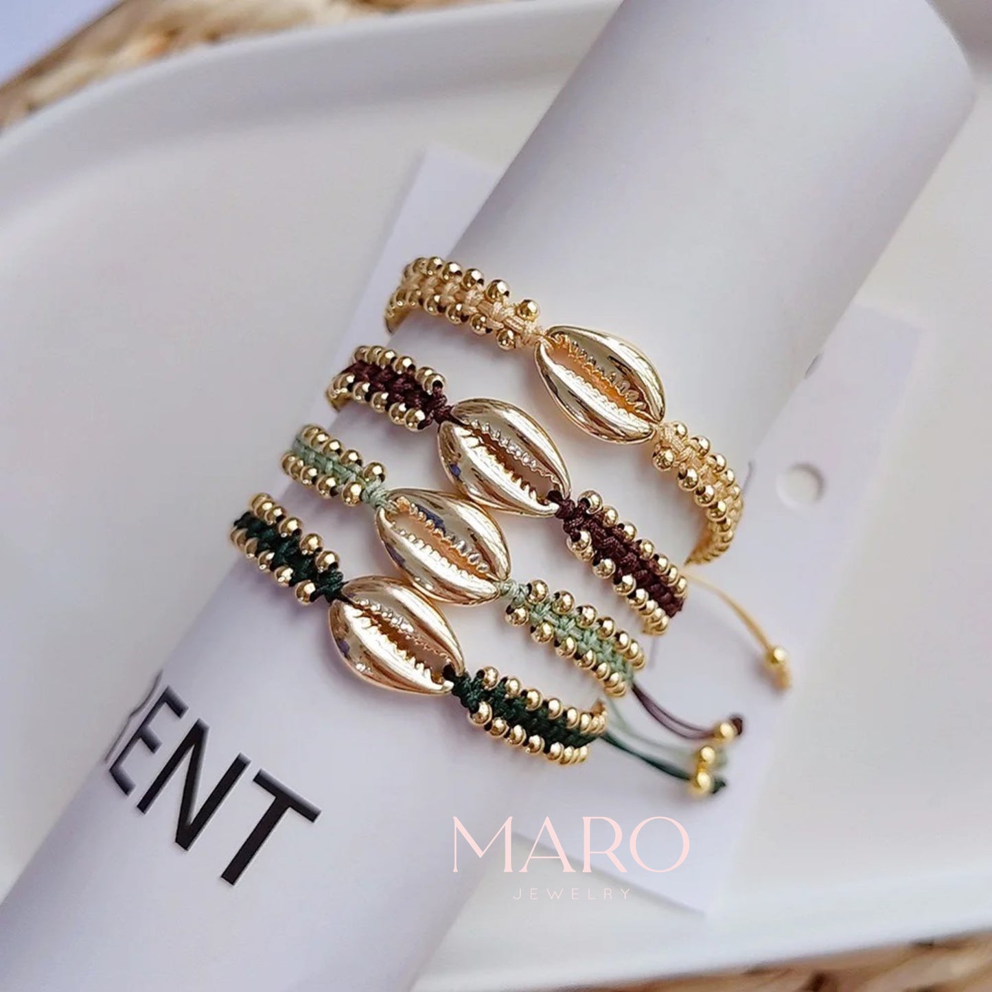 Puka shell bracelet