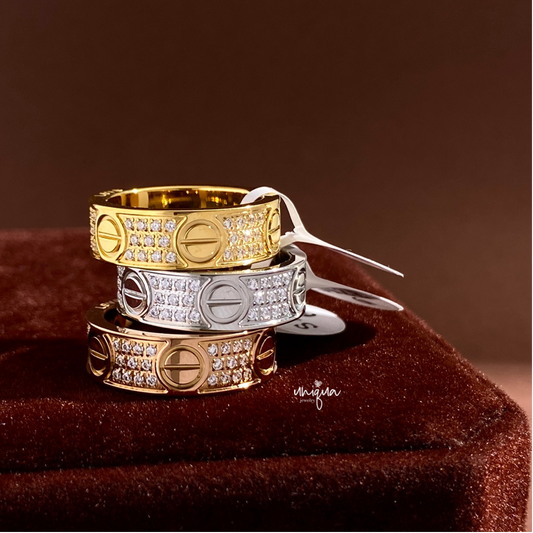 LOVE FULL CYSTAL RING