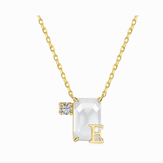 Initial E necklace