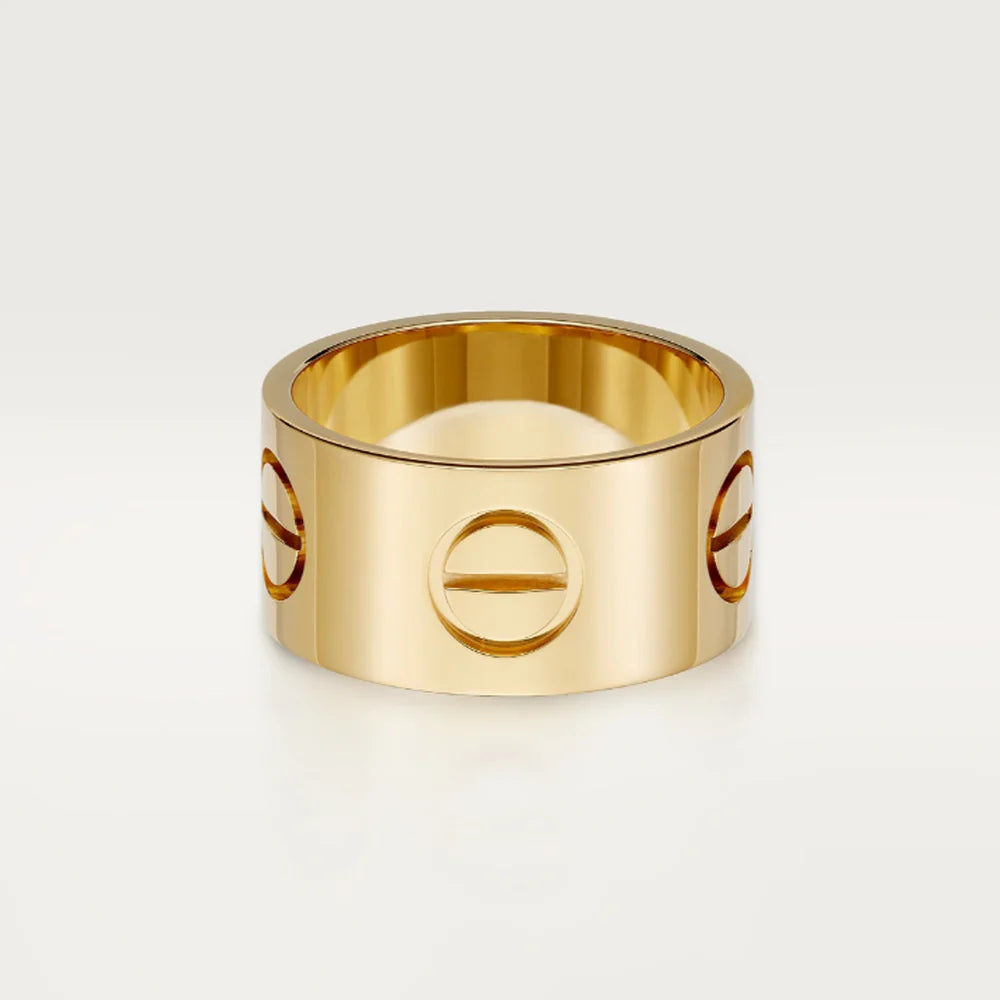 love gold ring