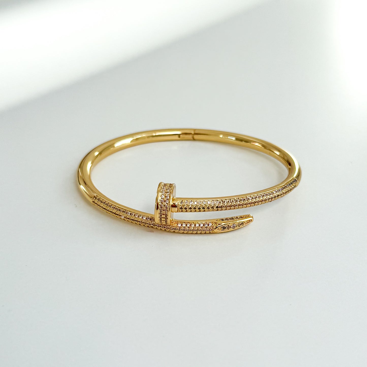 Nail Diamond Bracelet