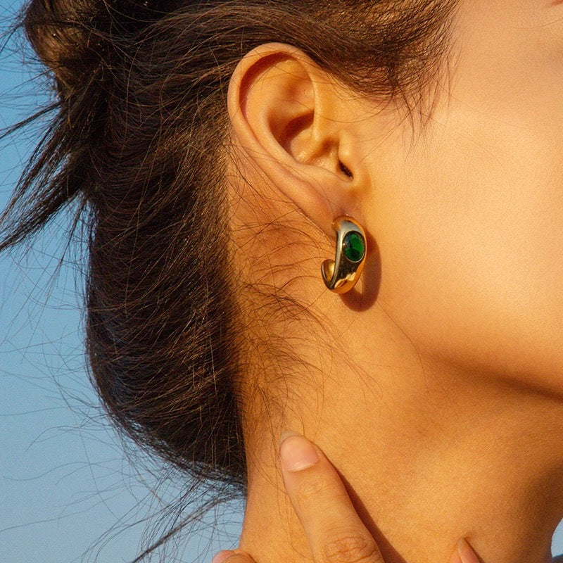Zircon Earring 💧