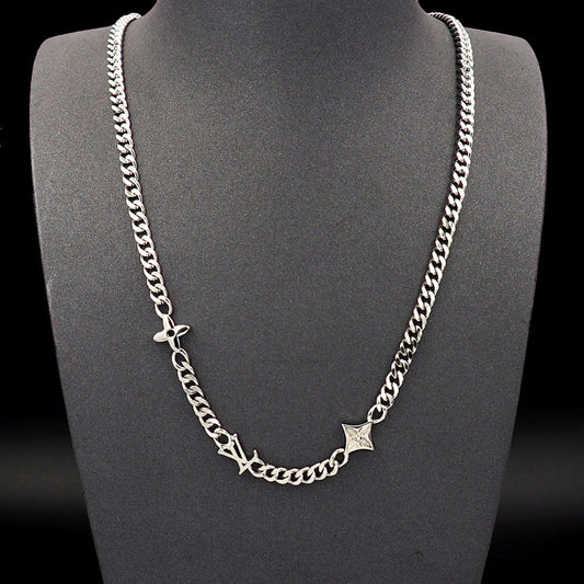 L Silver Necklace