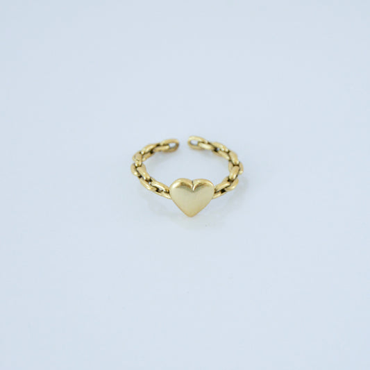 D heart ring