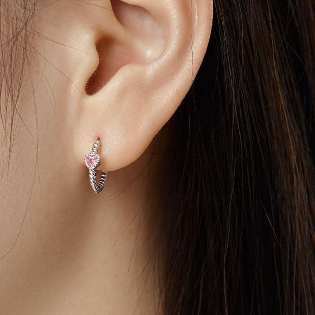 LOVE HOOP EARRING
