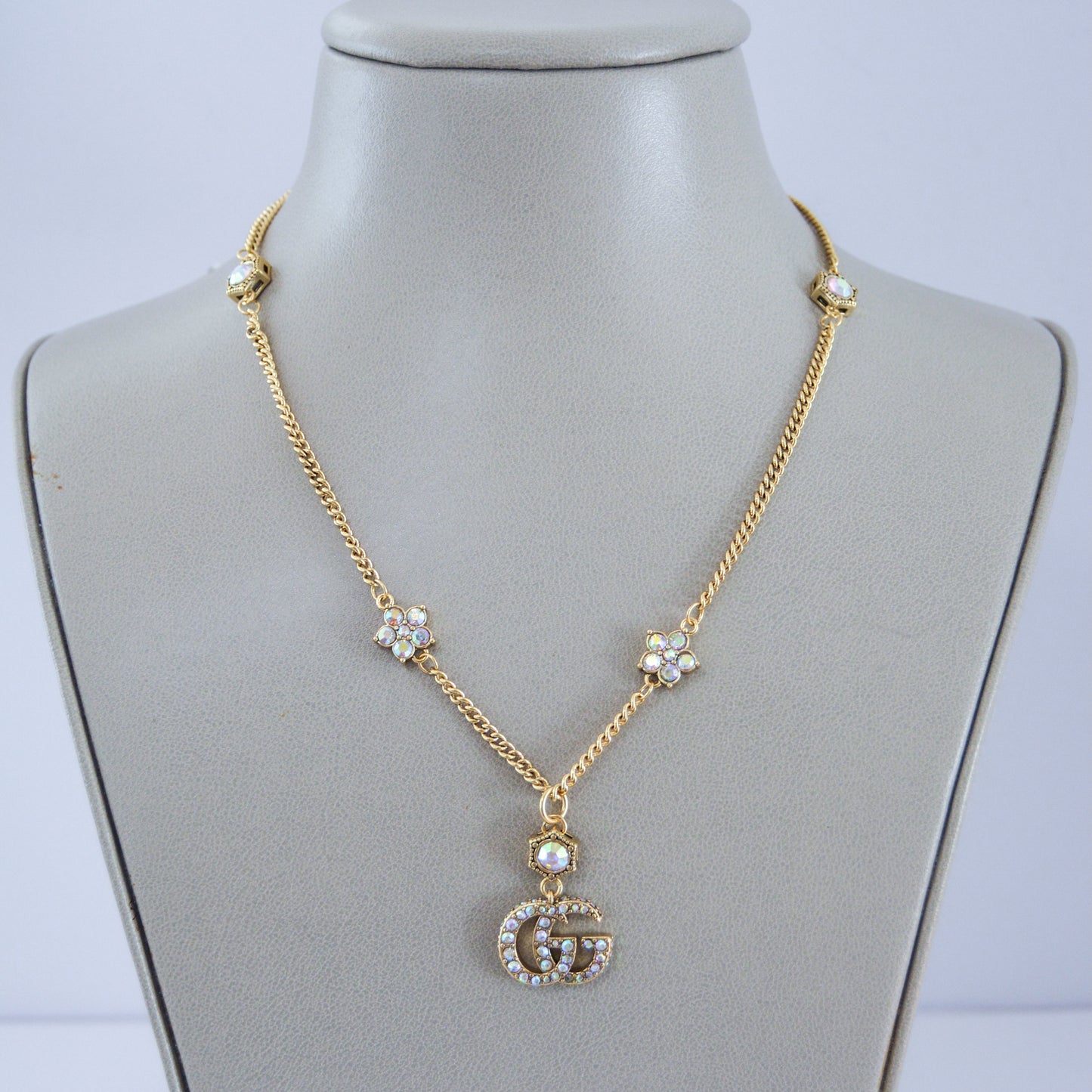 G gold necklace