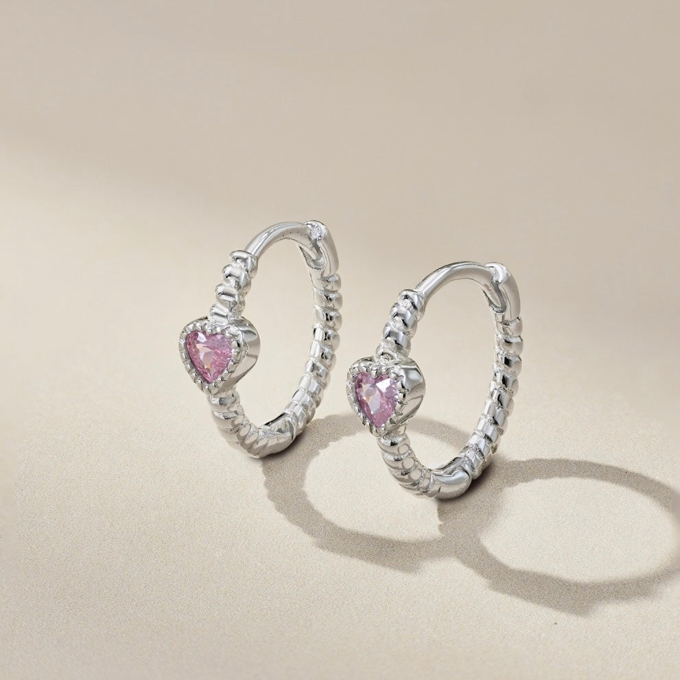 LOVE HOOP EARRING