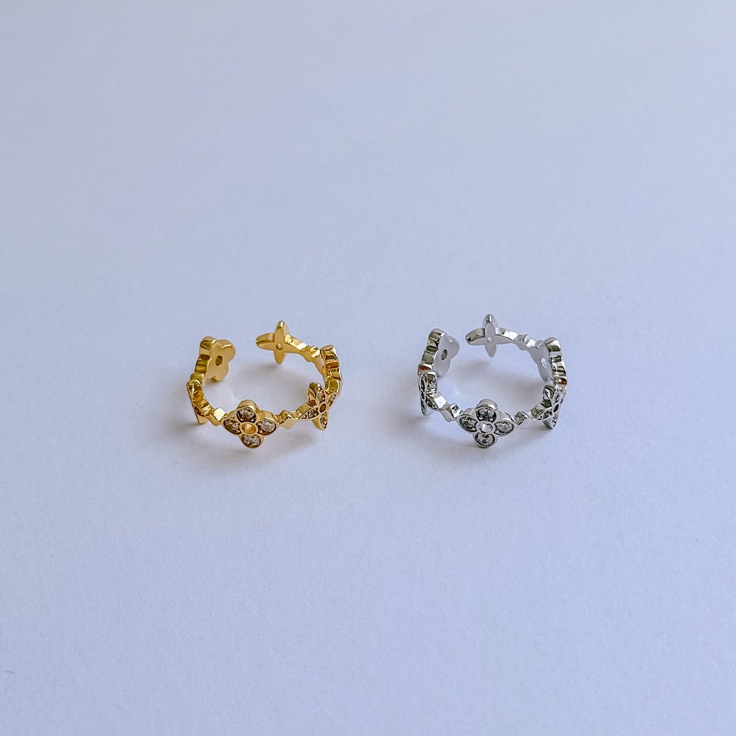 Blossom open ring
