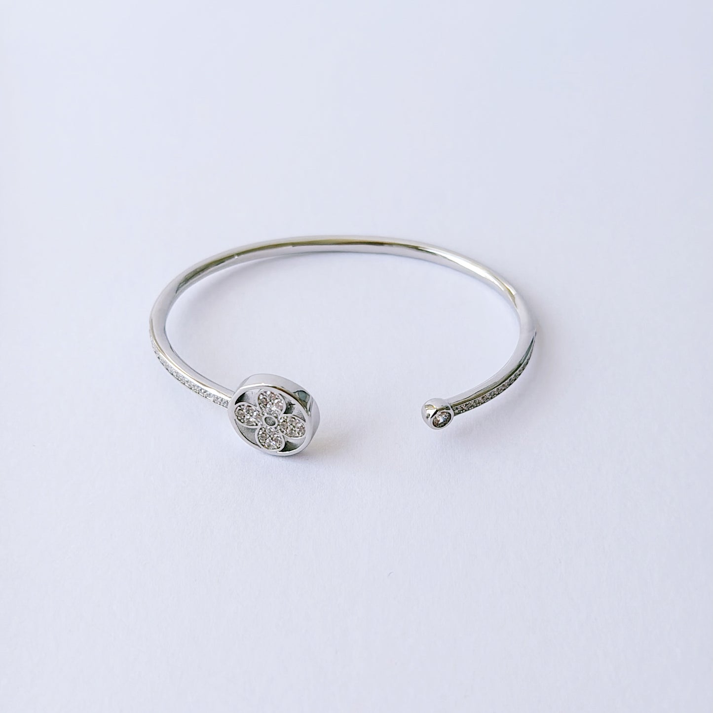 Blossom silver bracelet