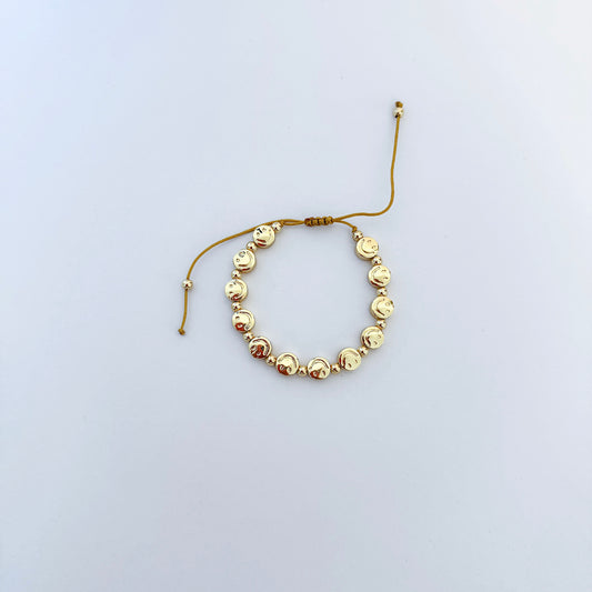 Happy face bracelet