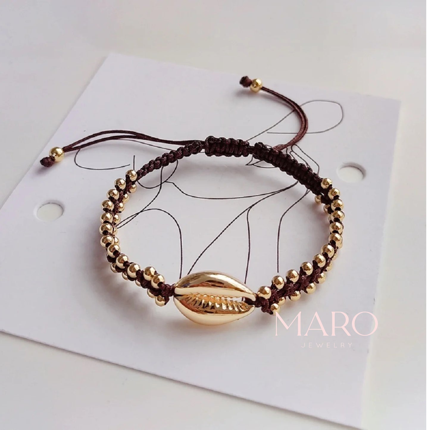 Puka shell bracelet