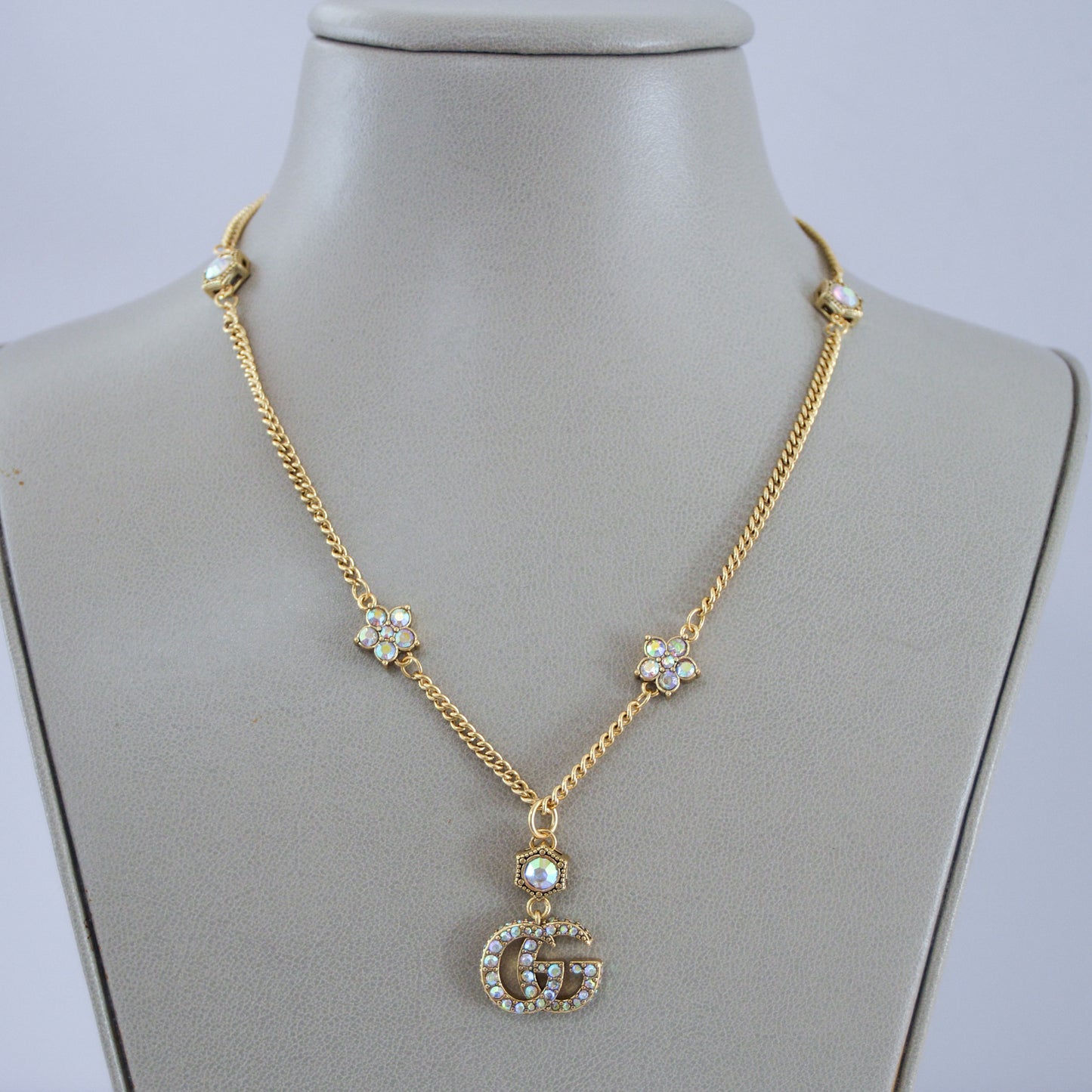 G gold necklace