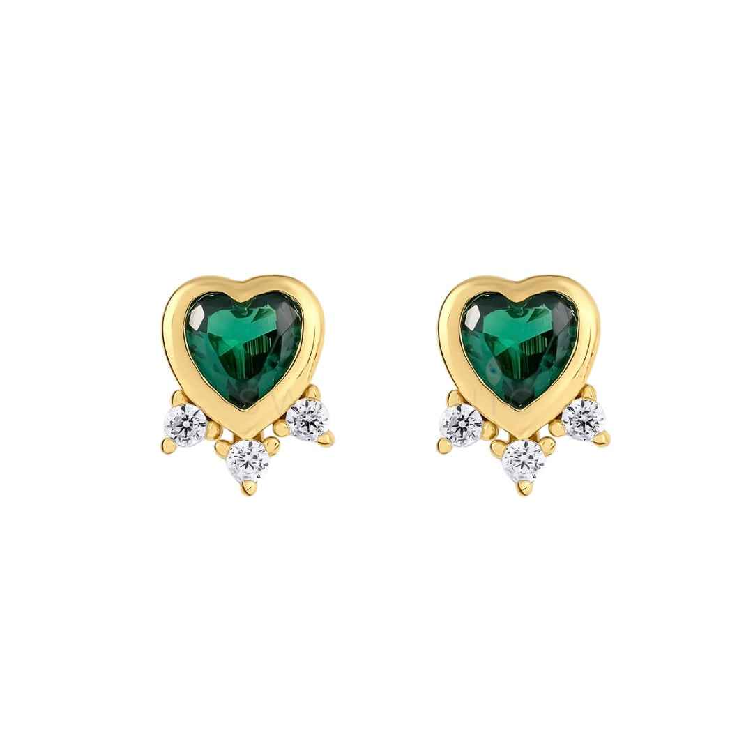 Amor Studs- Gold