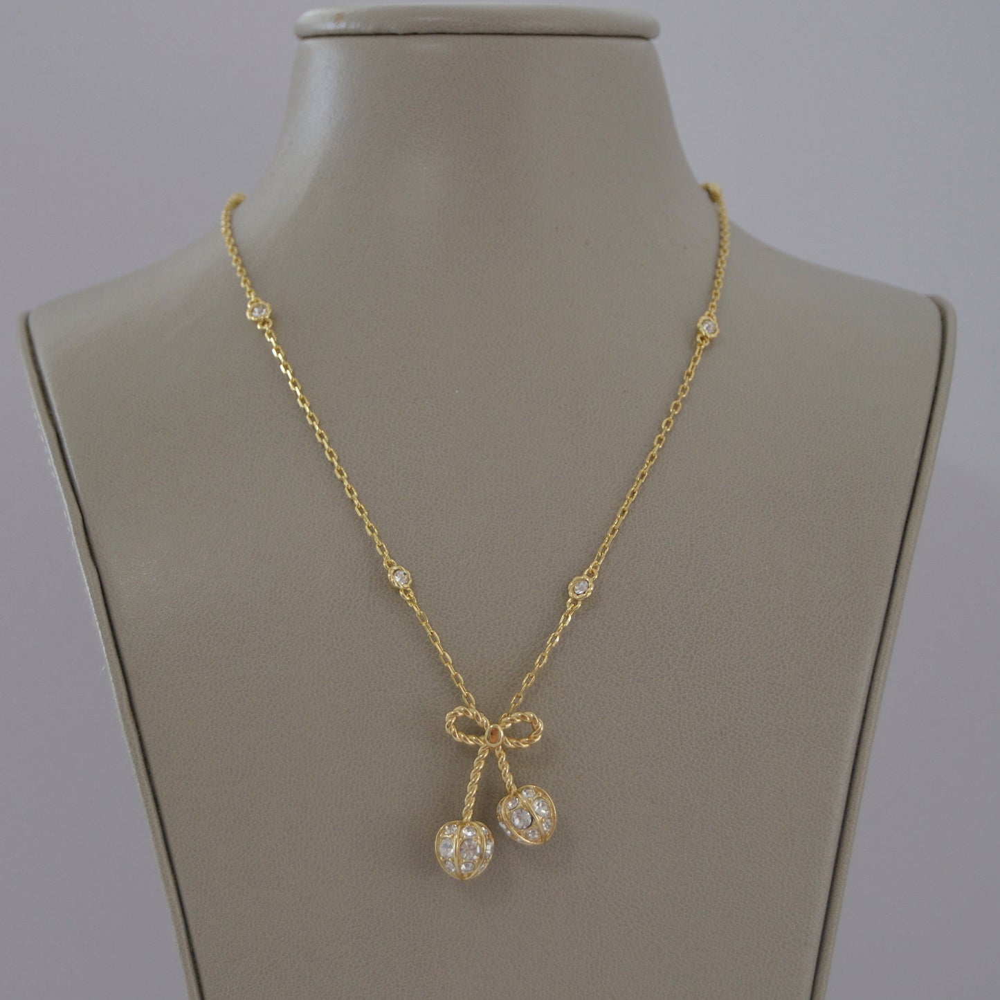 Cherry Gold Necklace