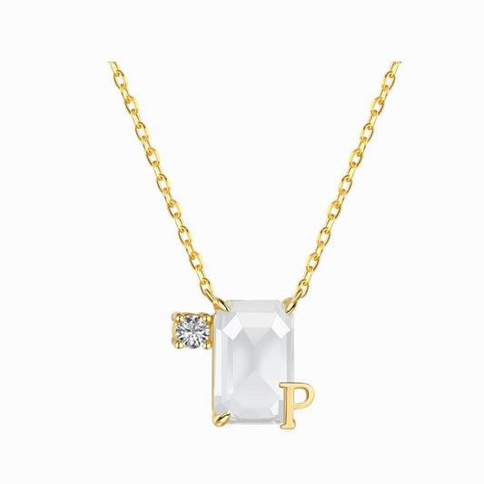 Initial P necklace