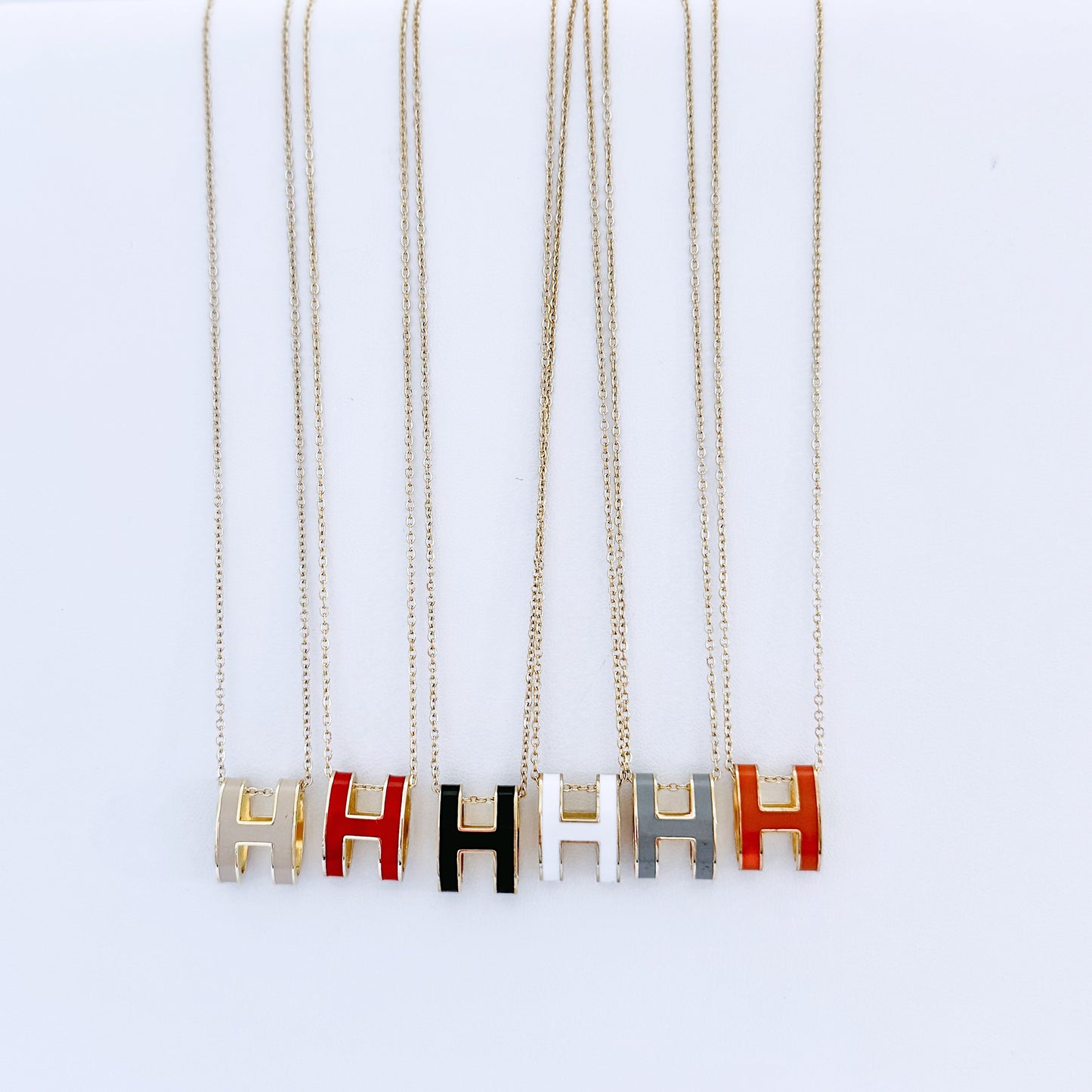H necklace