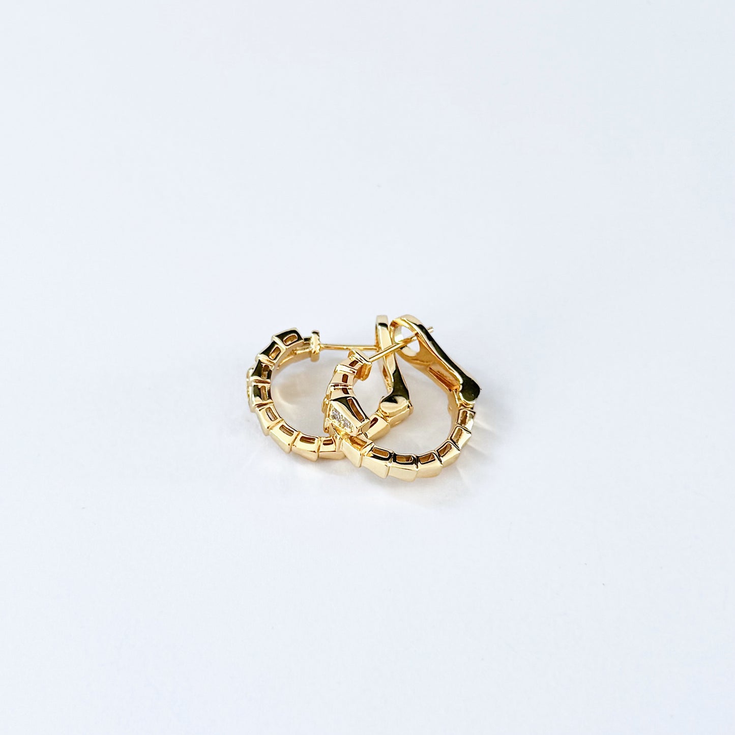Bvl gold earring