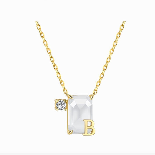 Initial B necklace