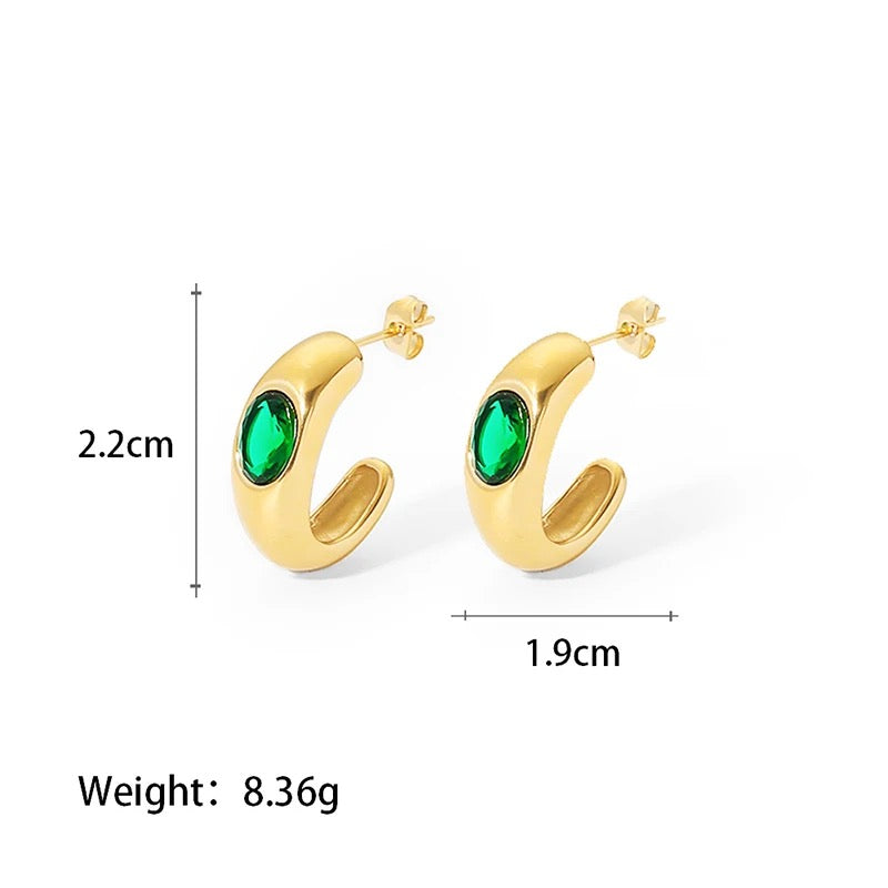 Zircon Earring 💧