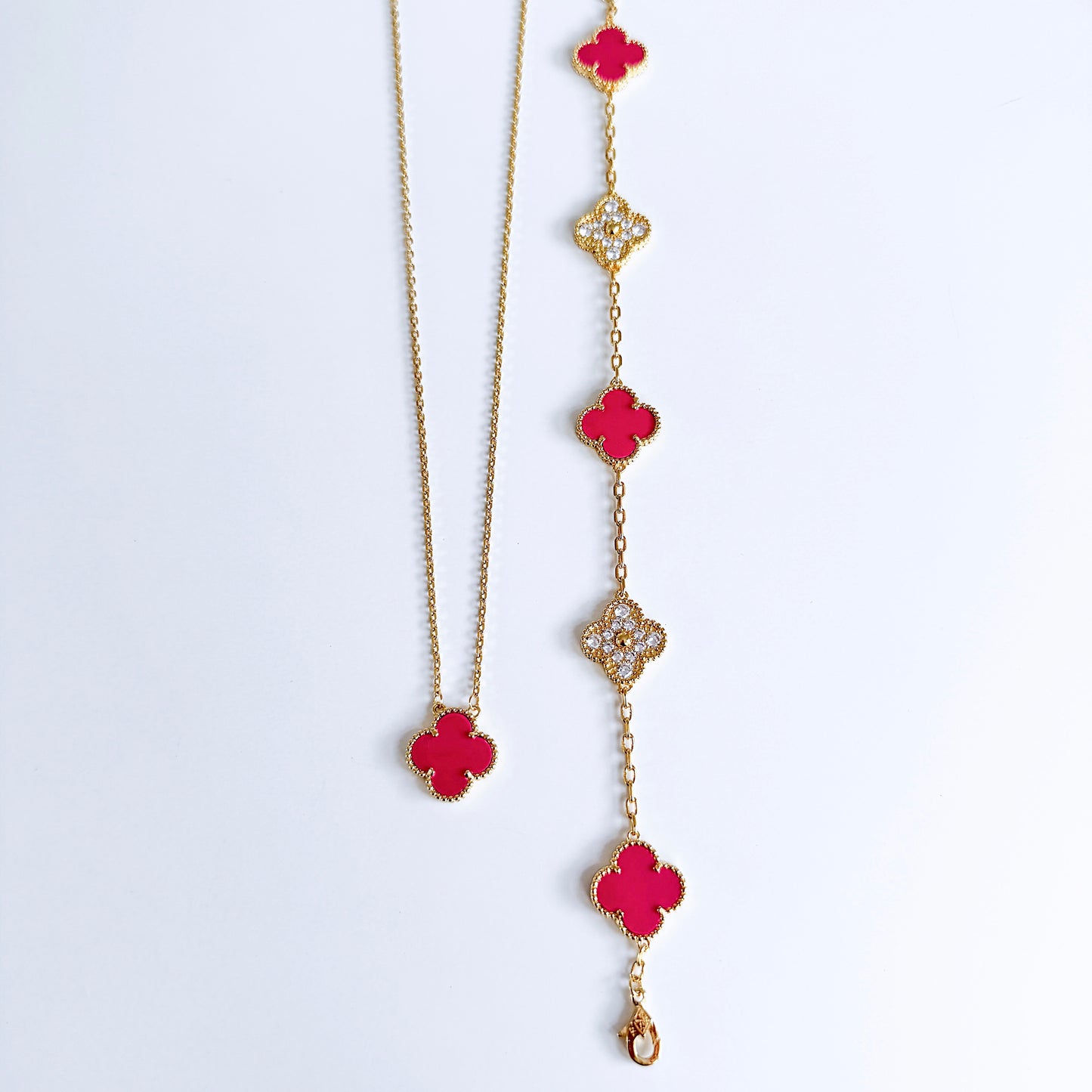 SET PINK CLOVER
