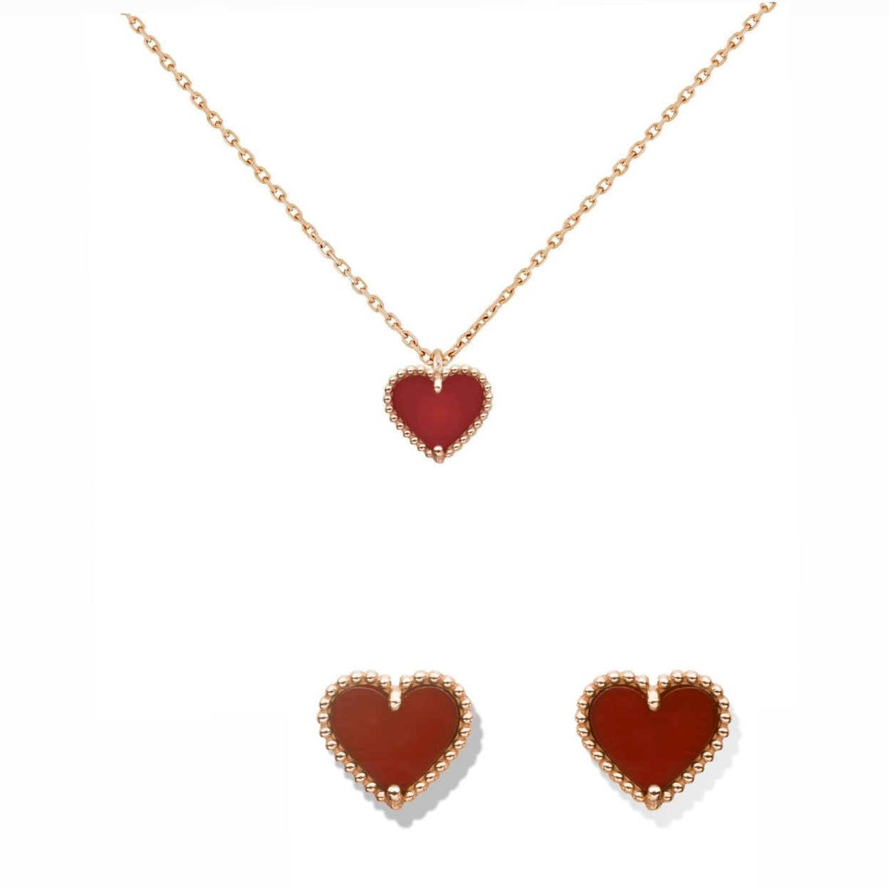 SET RED HEART ❤️