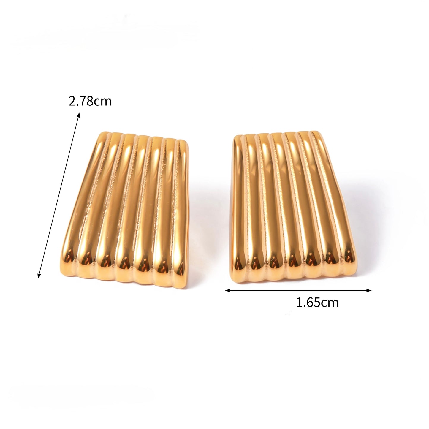 vertical Stripe earring