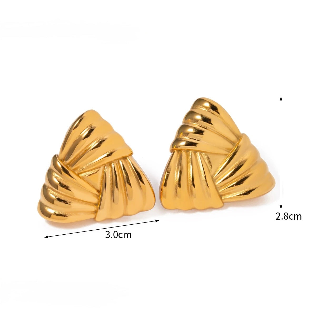 Triangle earrings