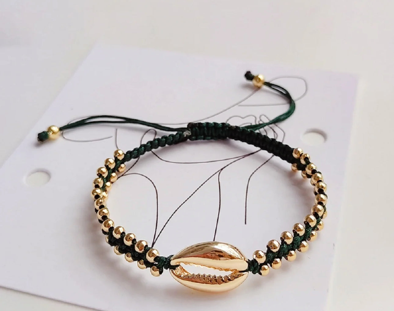 Puka shell bracelet