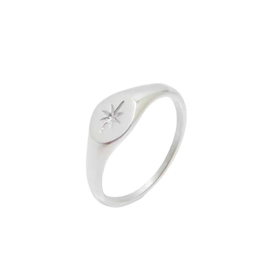 Star stacked ring