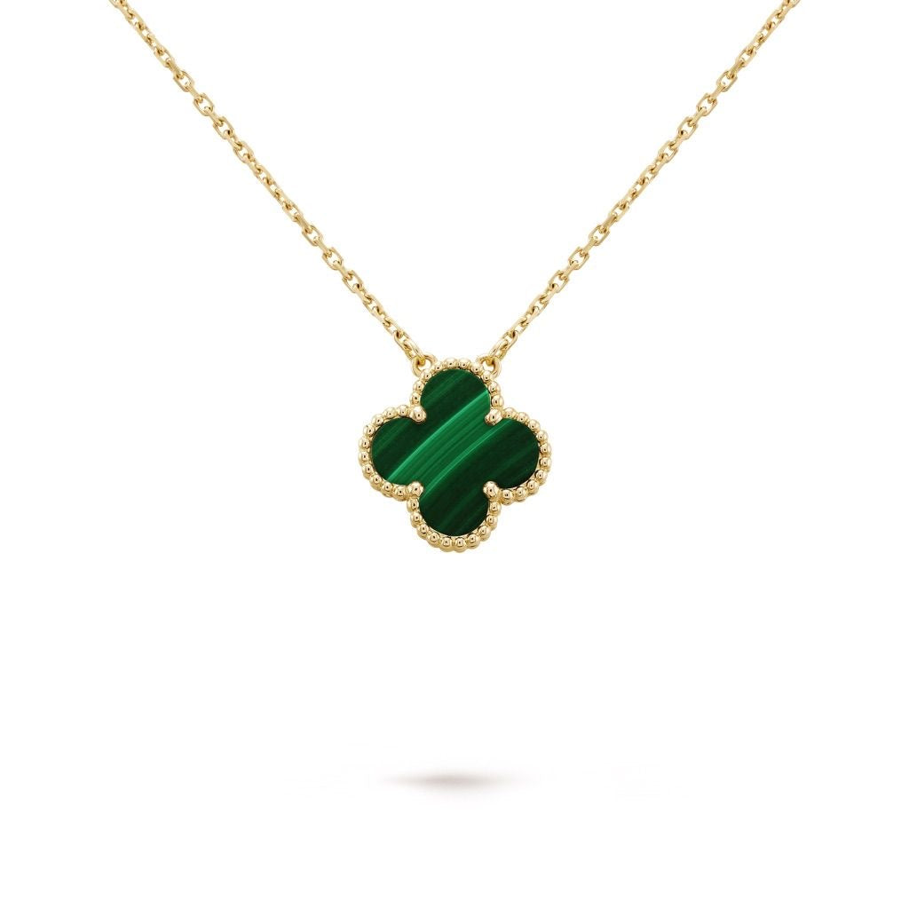 Clover Green Necklace
