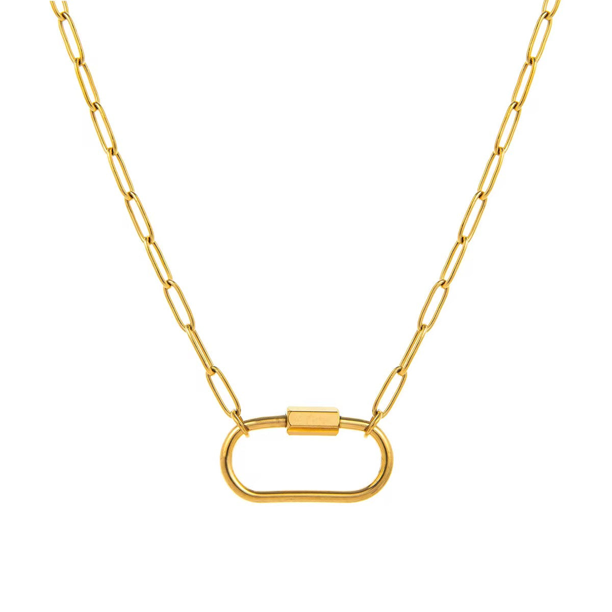 Paper clip chain