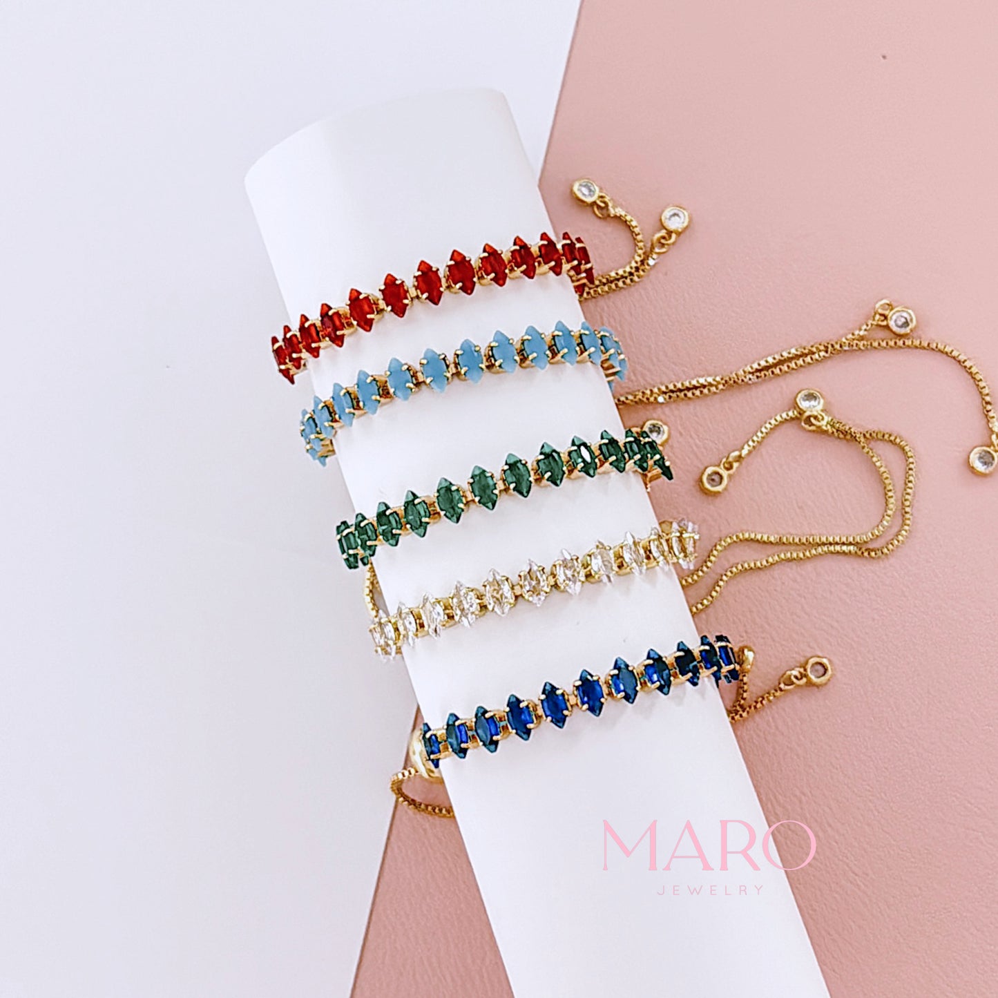 ZIRCONIA ADJUSTABLE BRACELET