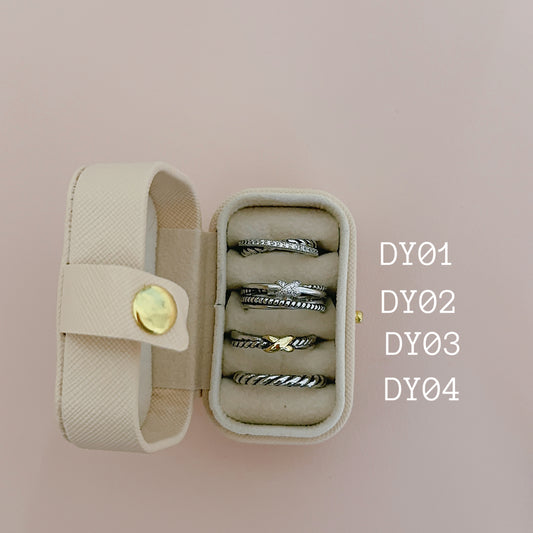 DY SILVER RING