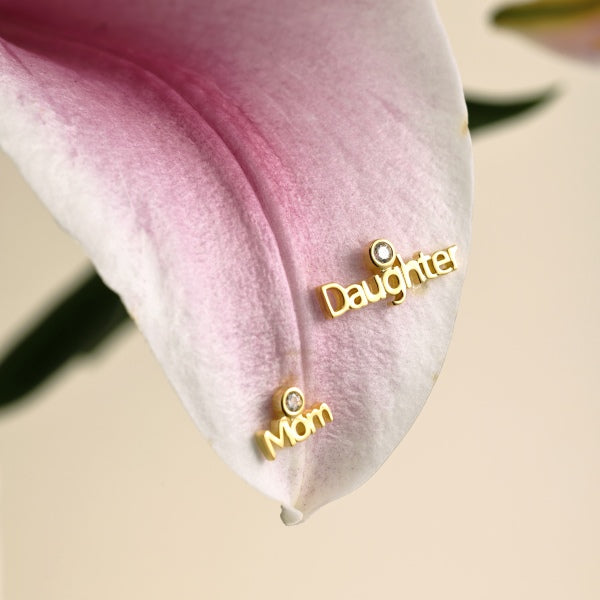 Mom & daughter earring