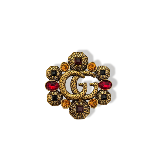 G VINTAGE BROOCH