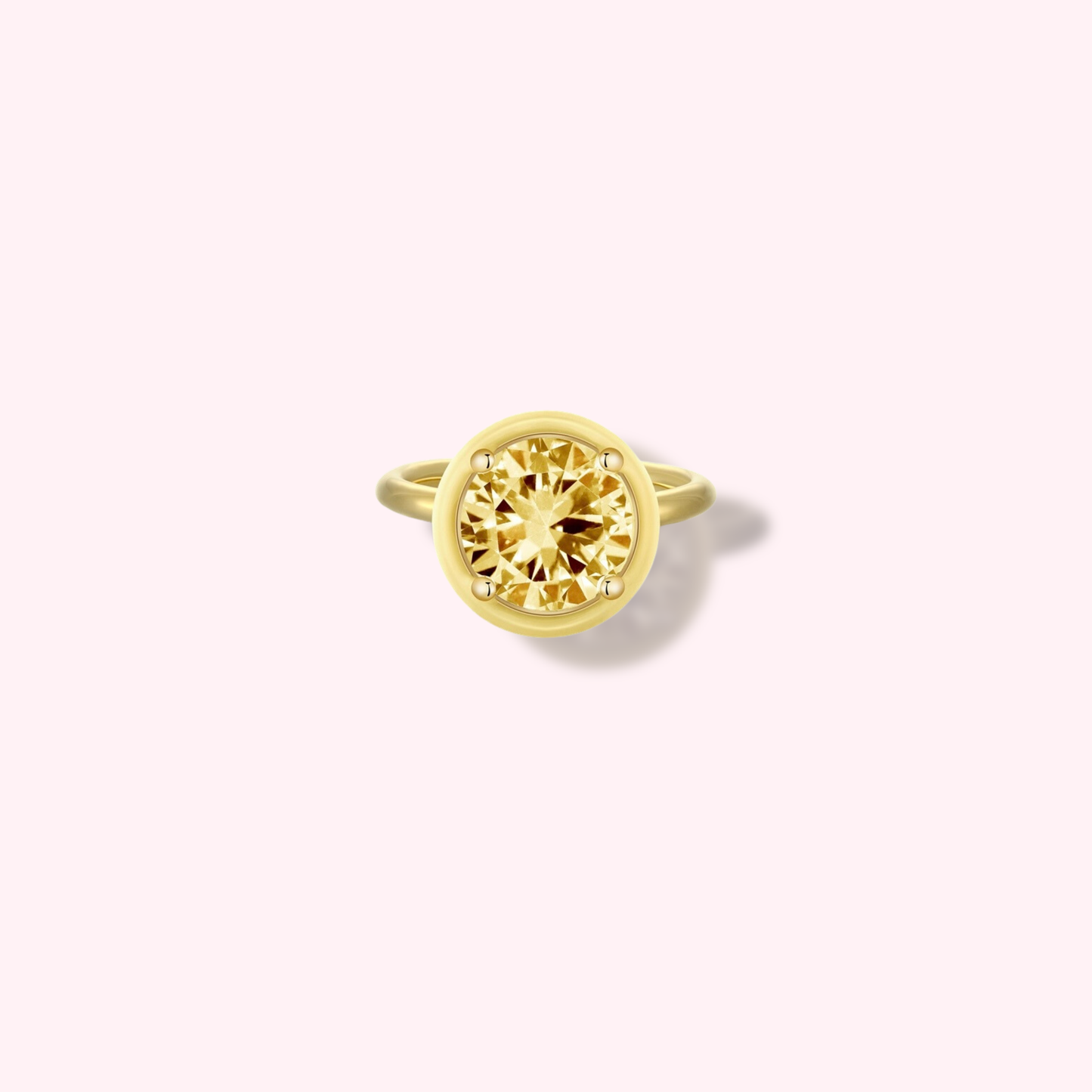 Macaron Yellow Ring