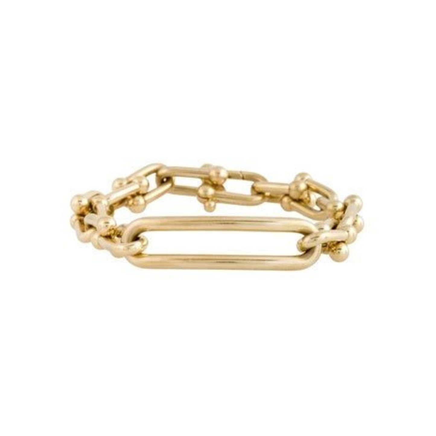 Bold Link Gold Bracelet