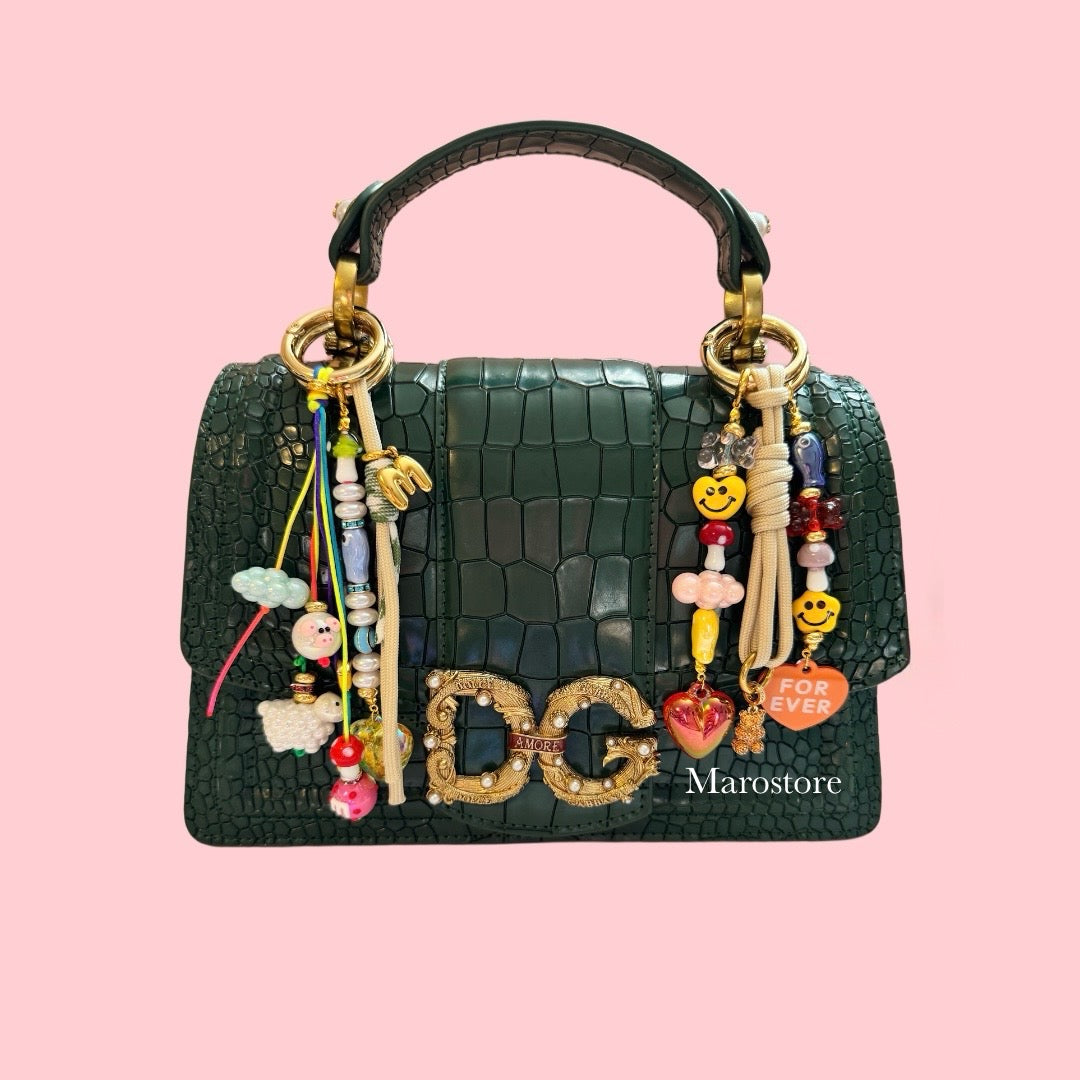 Bag Charm 🍄☁️🐷