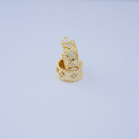 Vc gold hoops