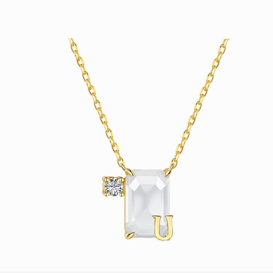 Initial Y necklace