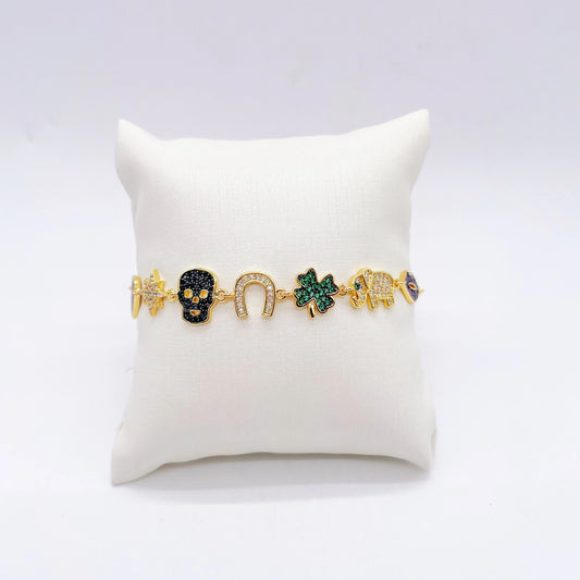 CHARM FULL ZIRCONIA BRACELET