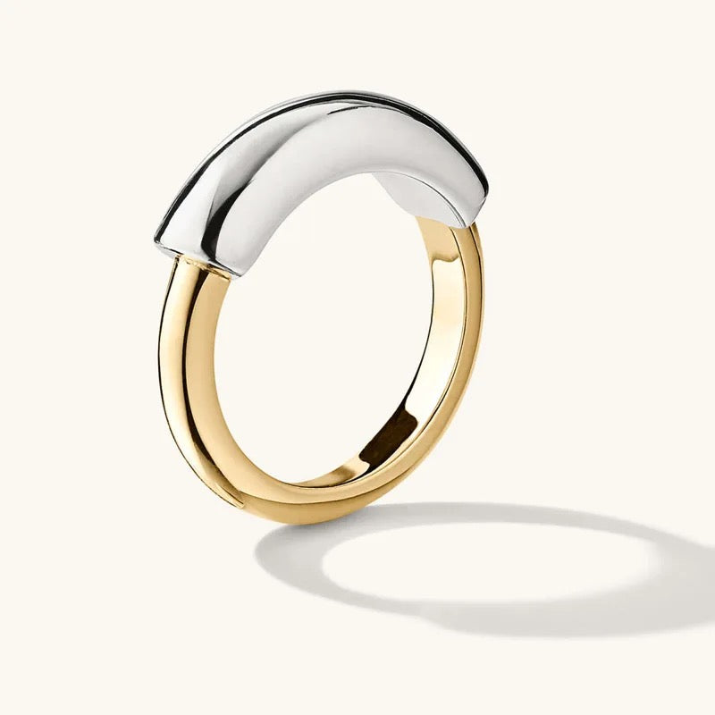 Mixed two tone ring