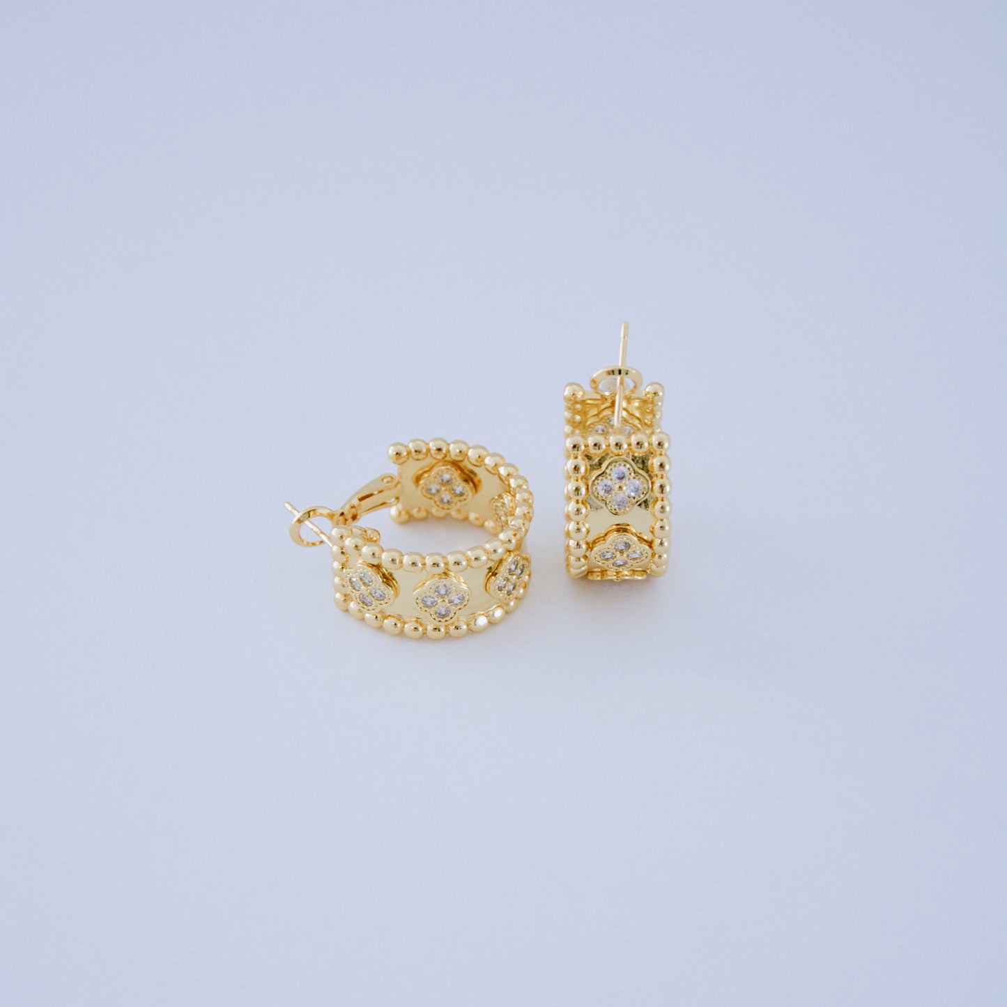Vc gold hoops