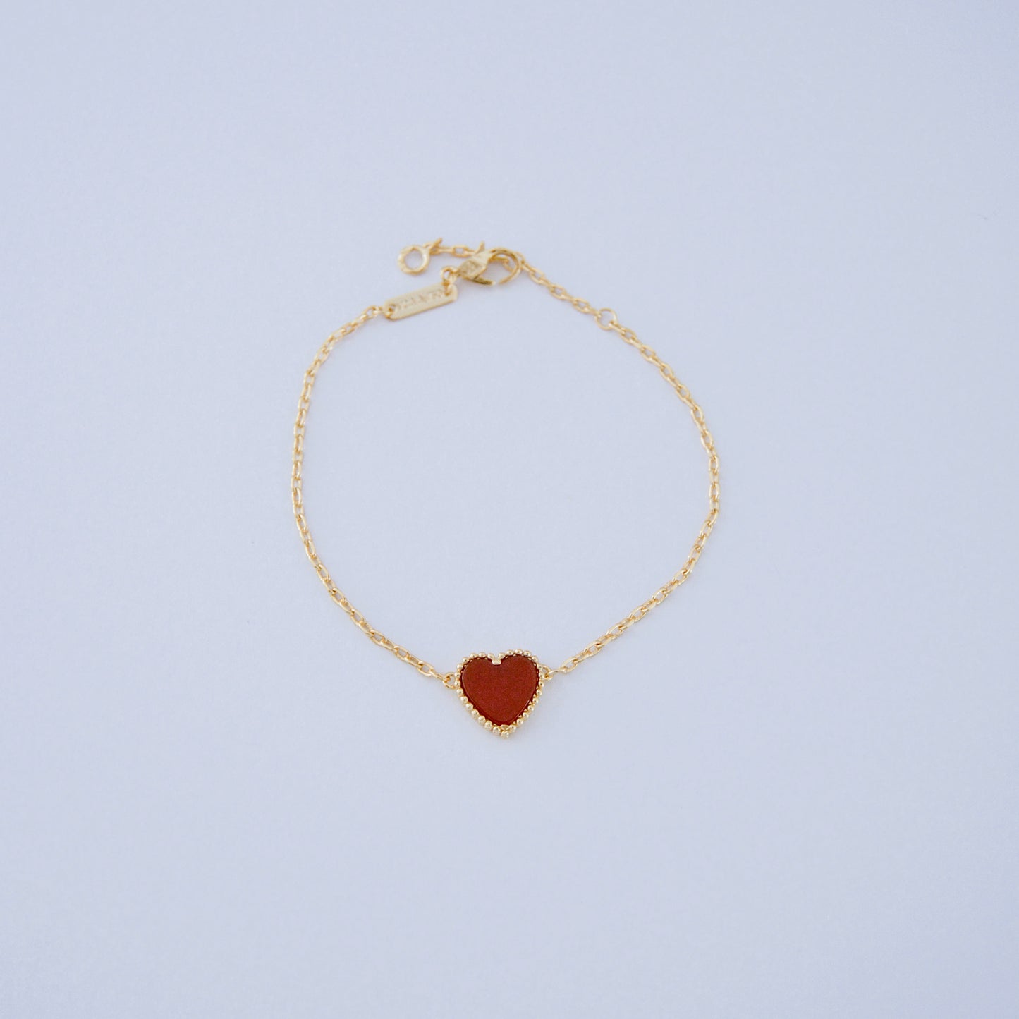 Red heart bracelet