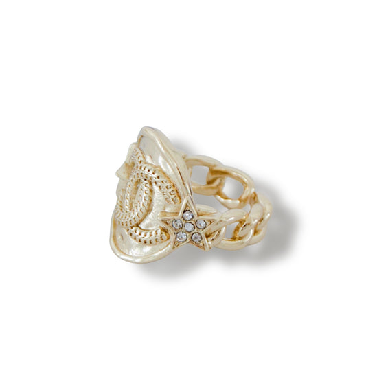 Open back ring
